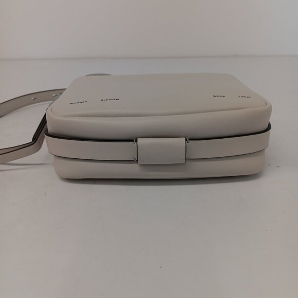 Proenza Schouler White Label Watts Off-White Leather Crossbody Camera Bag - Picture 12 of 14